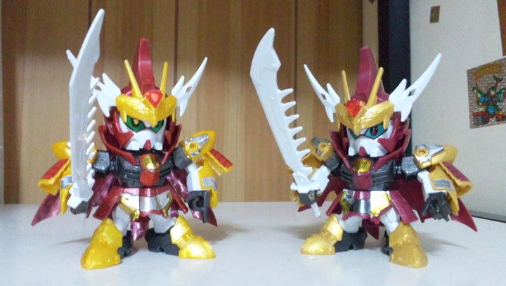 うかわ起稿 : SDBB戦士 BBW 機武帝 曹操ガンダムセット
