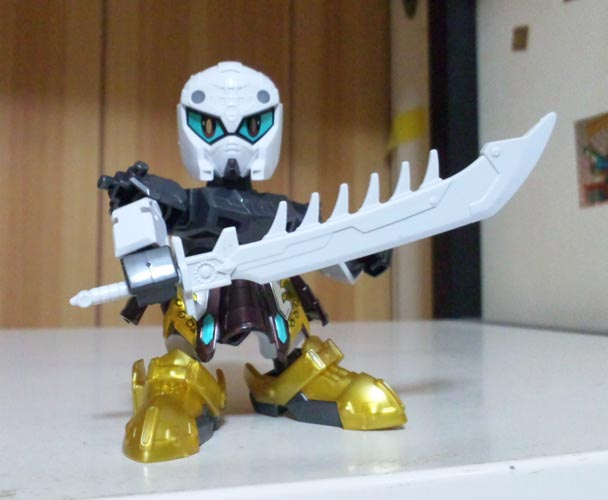 うかわ起稿 : SDBB戦士 BBW 紅蓮装 曹操ガンダム(天玉鎧Ver')