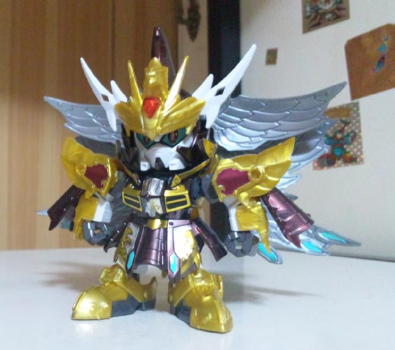 うかわ起稿 : SDBB戦士 BBW 紅蓮装 曹操ガンダム(天玉鎧Ver')