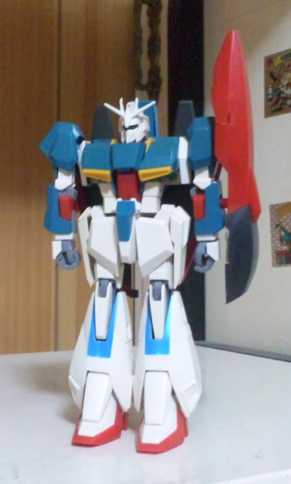 うかわ起稿 : ﾊｲｺﾝﾌﾟﾘｰﾄﾓﾃﾞﾙ Zガンダム 