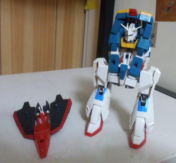 うかわ起稿 : ﾊｲｺﾝﾌﾟﾘｰﾄﾓﾃﾞﾙ Zガンダム 