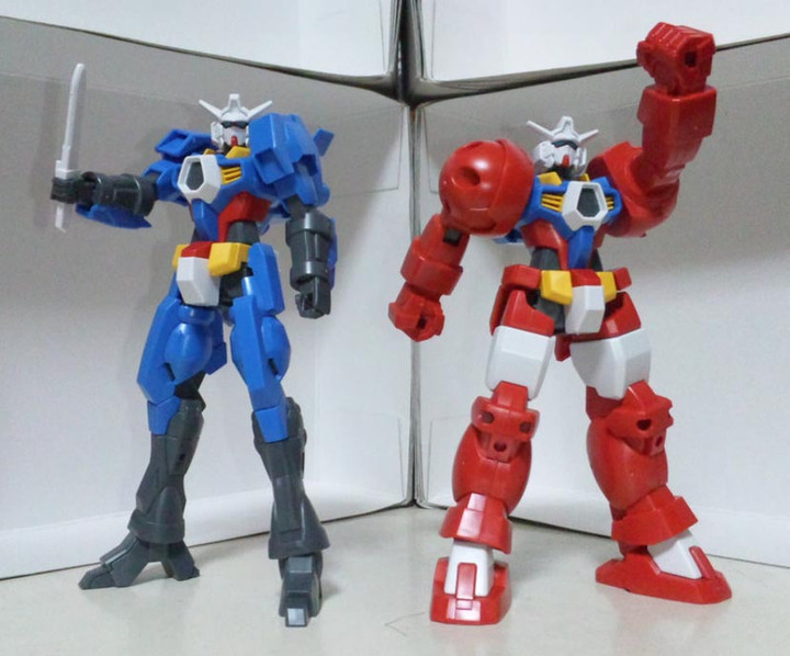 HG　ガンダムAGE　ノーマル.タイタス.スパロー.レイザー　4機セット HG ガンダムAGE-1 スパロー レビュー | ガンダムブログはじめました