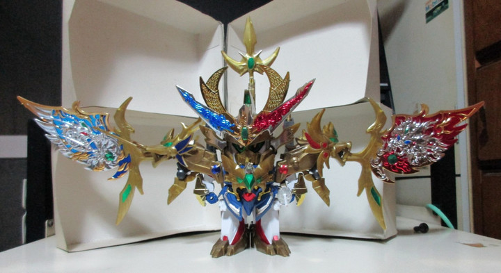 うかわ起稿 : SD BB戦士 輝神大将軍 獅龍凰