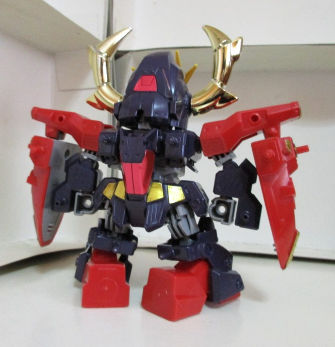 うかわ起稿 : SD BB戦士 鉄機武者斎胡(その1)