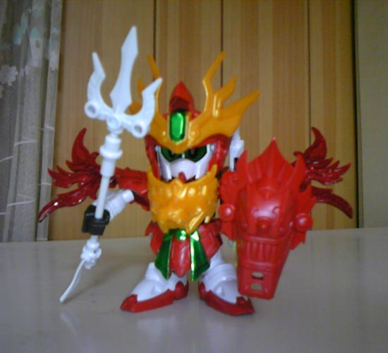 うかわ起稿 : SD BB戦士 姜維ガンダムF91